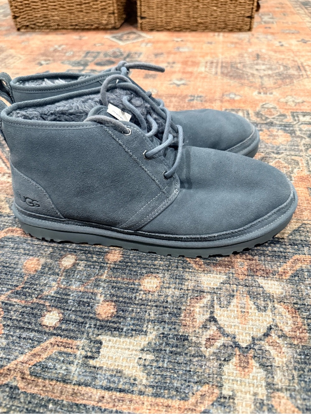 UGG Men’s blue Suede Chukka Boots